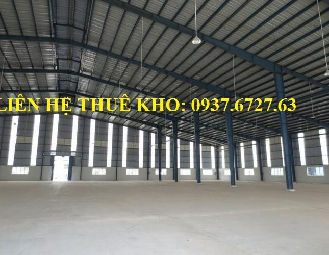 Cho thuê kho chứa hàng 300 m2, 500 m2 trong KCN CÁT LÁI, QUẬN 2, TPHCM - LH: 0937.672.763