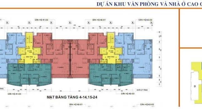 Bán căn hộ Vinaconex 1 - 289 Khuất Duy Tiến Cầu Giấy 115.2m2 tầng đẹp giá rẻ