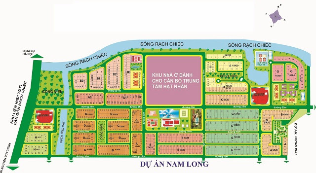 Khu dân cư Nam Long bán đất nền chính chủ, sổ đỏ tại Q9(TP Thủ Đức), diện tích 7x20m