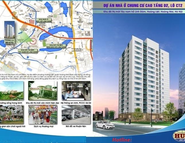 Chủ đầu tư HUD 6 mở bán chung cư D2CT2 Tây Nam Hồ Linh Đàm, hotline: 0966.824.789