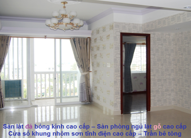 Căn hộ CC Bình Khánh giá 750 triệu - 1,35 tỷ, còn lại góp 15 năm