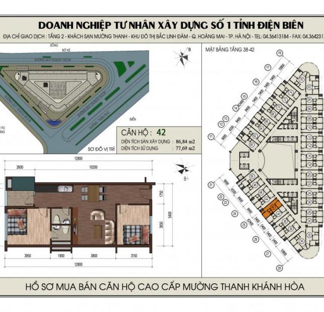 Mường Thanh 04 Trần Phú Nha Trang cần chuyển nhượng gấp 1 số căn hộ đẹp và độc – LH 0903564696