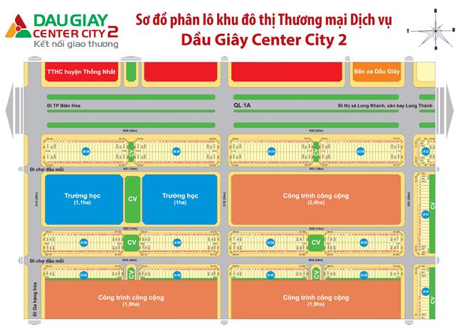 Bán đất KĐT đầu mối ngã ba Dầu Giây ngay cao tốc TPHCM- Long Thành Dầu Giây, chỉ 3tr/m2