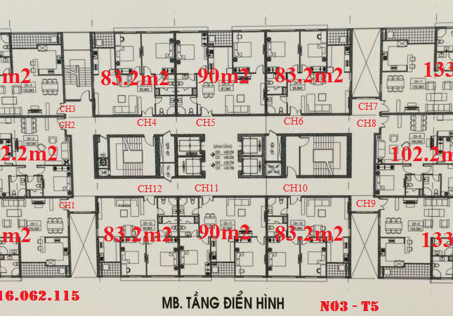 Khu Ngoại Giao Đoàn – Bắc Từ Liêm mở bán tòa N03 -T5 vị trí đẹp giá hợp lý 