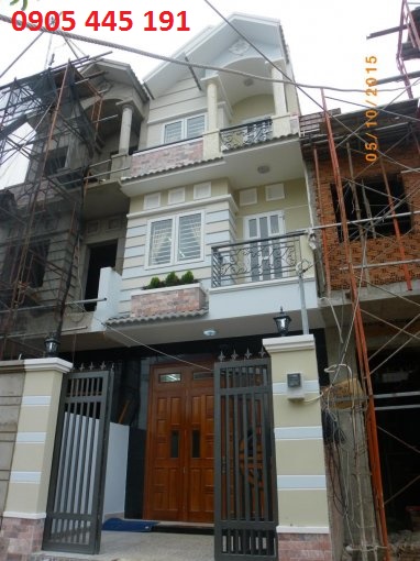 Nhà phố 1 trệt 3 lầu gần ngã 6 Gò Vấp từ Nguyễn Oanh vào 100m, KDC khép kín, công viên thoáng mát