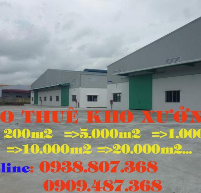 Cho thuê kho xưởng quận Bình Tân 18x25m (450m2)đường 18B quận Bình Tân