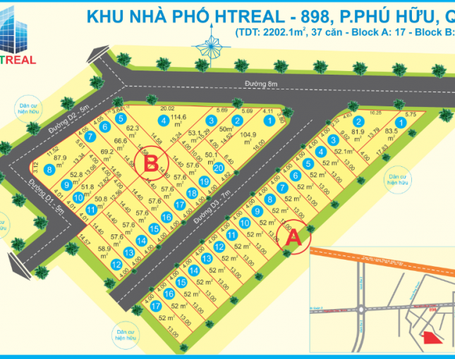 Bán nhà mới xây 1 trệt 2 lầu đẹp và rẻ, sổ hồng riêng đường Nguyễn Duy Trinh quận 9