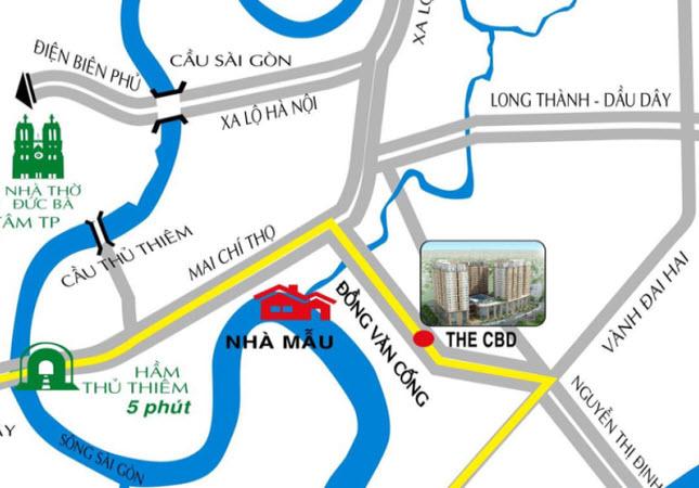 Căn hộ CBD đường Đồng Văn Cống, quận 2 giá 1.3 tỷ