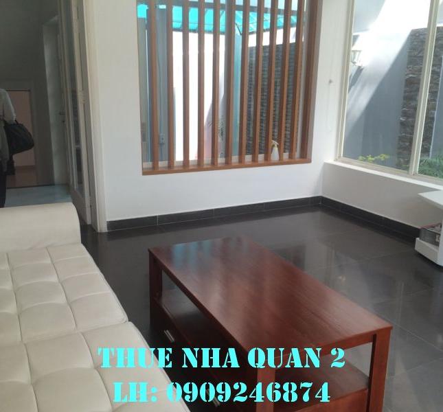Cho thuê villa MT Quận 2 Thảo Điền 400m2, 72 triệu/tháng (0909246874)