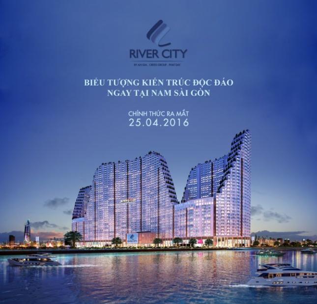 Nhà mẫu River City giá 1,39 tỷ sở hữu ngay căn hộ 2 phòng ngủ nhà đẹp nhất Sài Gòn