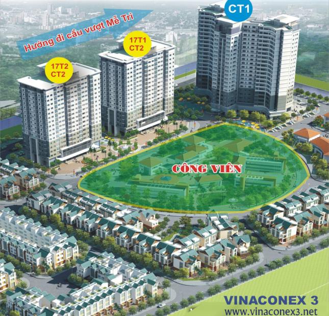 Bán nhanh giá rẻ 174m2 biệt thự Trung Văn Vinaconex 3 mặt vườn hoa vị trí đẹp, giá rẻ