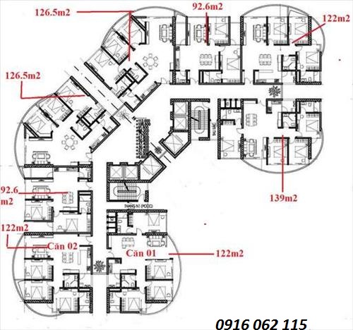 Bán căn hộ chung cư N01-T8 quần thể khu Ngoại Giao Đoàn, Từ Liêm