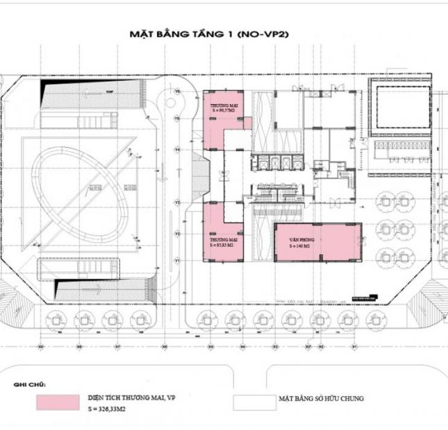 Bán trung tâm thương mại tòa nhà chung cư vp2, chung cư vp4 linh đàm.