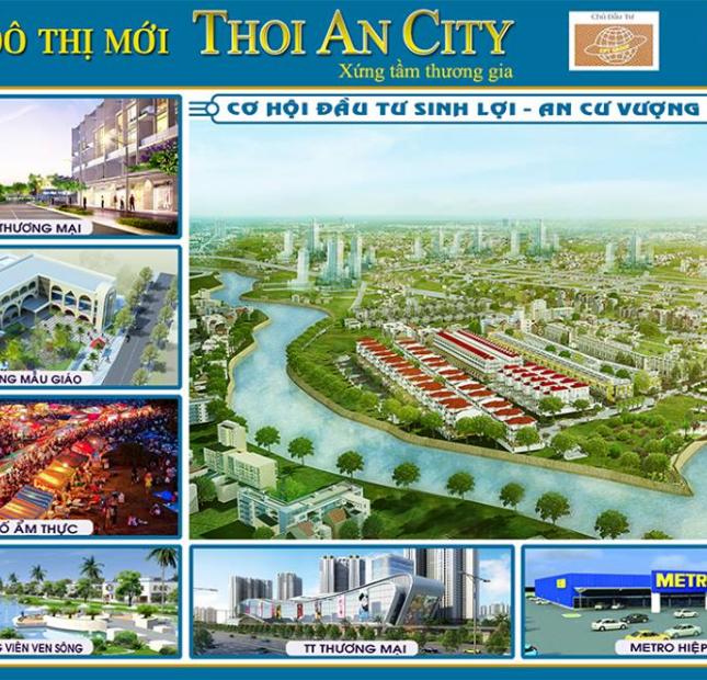 Bán đất nền khu đô thị mới Thới An City, giá 13.9 triệu/m2