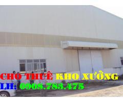 Cho thuê kho xưởng đường 18B, quận Bình Tân, DT 1.000m2 (20 x50) giá 50 tr/th