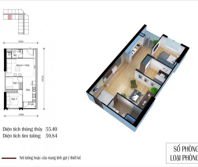Bán căn hộ chung cư tại dự án Eco Green City, Thanh Trì, Hà Nội, diện tích 60m2, giá 1.67 tỷ