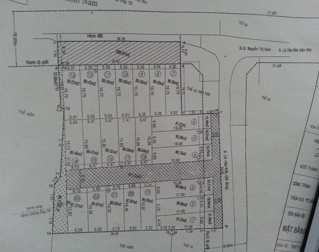 Bán đất sổ đỏ, XD tự do mặt tiền Lê Hữu Kiều, ngay trường THPT Giồng Ông Tố, giá chỉ 31 tr/m2