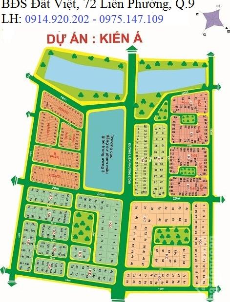 Dự án Kiến Á Q9 (TP Thủ Đức), cần bán nhanh nền đất vị trí đẹp sổ đỏ chính chủ, DT 10x20m