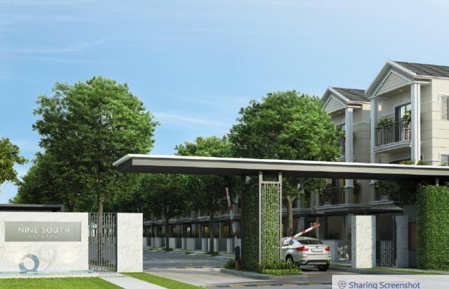 Bán biệt thự phố vườn Nine South Estates cách Phú Mỹ Hưng 2km, CK cao, tiến độ thanh toán rộng