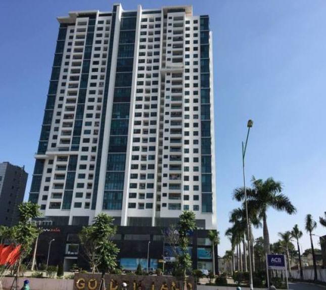 Cho thuê chung cư Golden Land 111m2, đầy đủ tiện nghi giá thuê 15 triệu/tháng