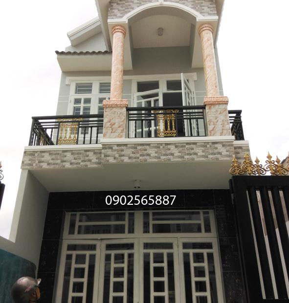 Cấn bán gấp nhà Nhà Bè, DT 4.3mx13m, 1 trệt 1 lầu, 2PN, Huỳnh Tấn Phát, thị trấn Nhà Bè