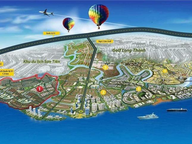 Bán đất nền KĐT Long Hưng ven sông Đồng Nai chỉ 680 triệu/100m2 sổ đỏ - LH 0933389058
