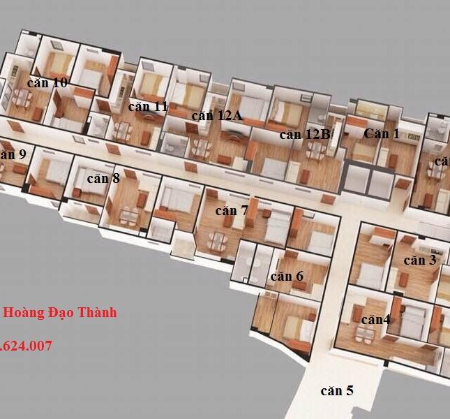 Mua chung cư với 630tr trung tâm Quận Thanh Xuân. Lh 0985624007