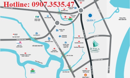 D-Vela dự án căn hộ mặt tiền đường giá Shock 1 tỷ tại Q.7 liền kề Phú Mỹ Hưng. LH:0907.3535.47