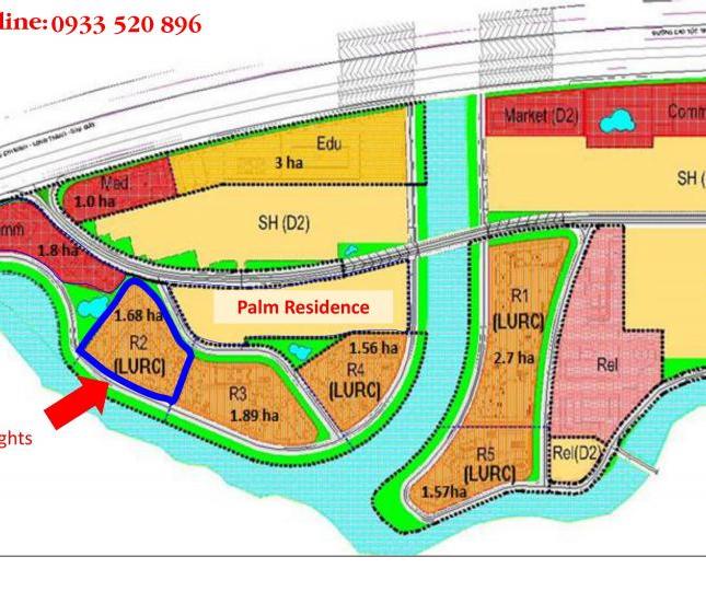 Dự án mới nhất TP. HCM: Palm City, 28 triệu/m2. 0933.520.896