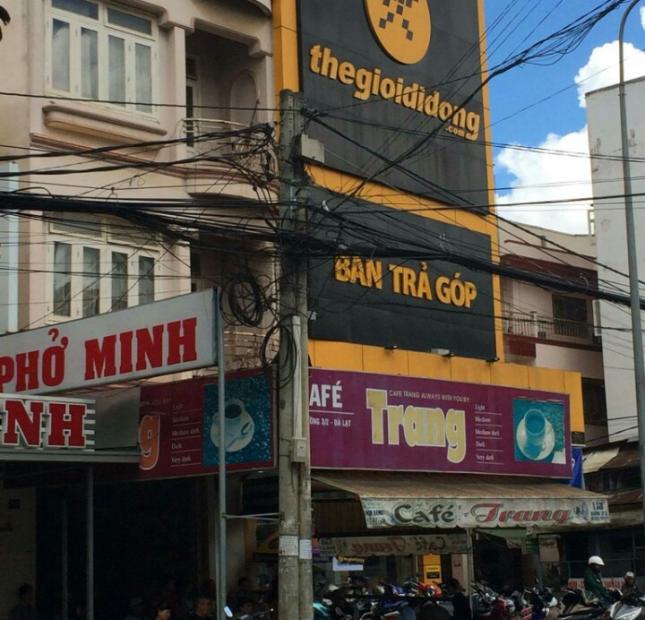 Bán nhà mặt tiền đường 3/2, thành phố Đà Lạt - 1 trệt, 2 lầu, LH 0937051369