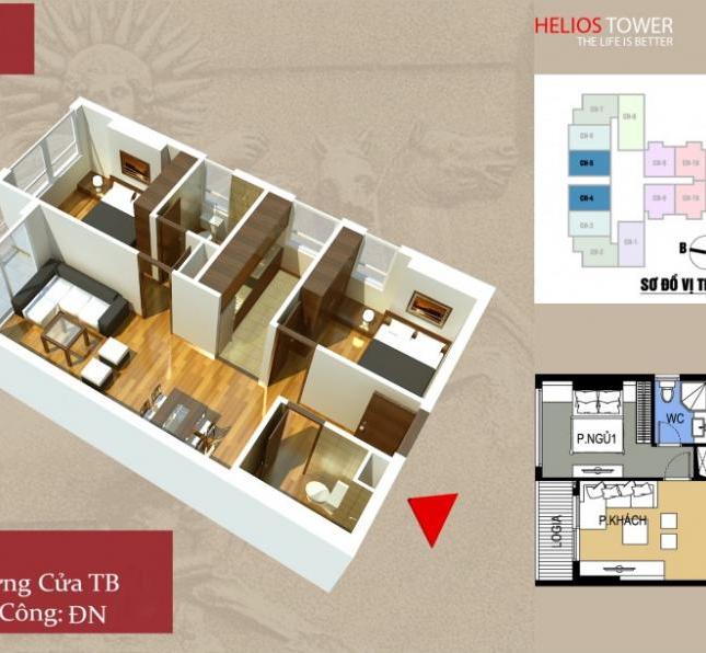 Anh Minh chủ nhà căn hộ 16-04 CC 75 Tam Trinh cần bán gấp, DT: 70m2, giá rẻ 23tr/m2. LH 0904729210
