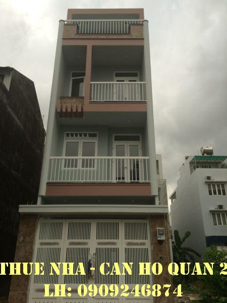 Cho thuê nhà đường Bùi Tá Hán, An Phú, DT 4x20m, trệt 2 lầu 4 PN, giá 22tr/tháng