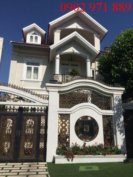 Cho thuê villa Xuân Thủy, Thảo Điền, 55.68tr gồm 4PN, có hồ bơi, sân tennis, không nội thất