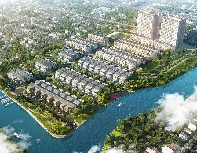 Biệt thự, nhà phố Quận 7, 2 mặt giáp sông, khu xây sẵn đẳng cấp, TT 18 tháng, ACB hỗ trợ