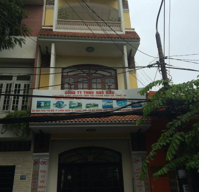 Nhà 2.5 tầng mặt tiền Trần Cao Vân, Thanh Khê