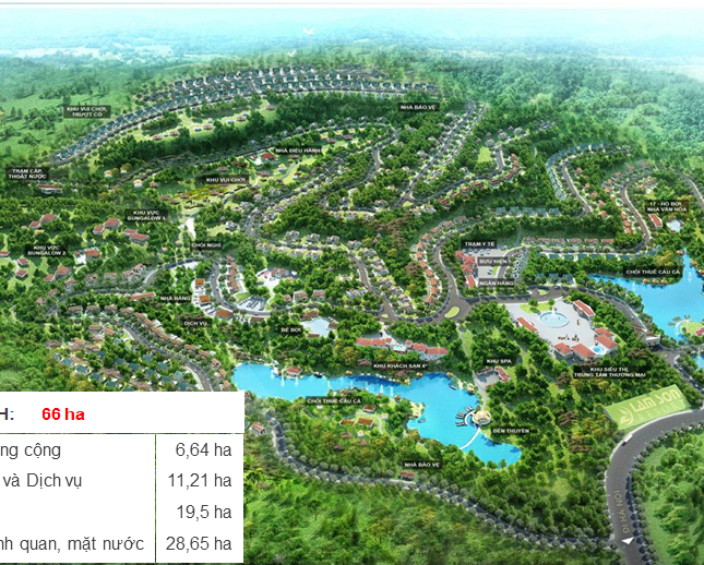 Biệt thự Lâm Sơn Resort giá rẻ bất ngờ