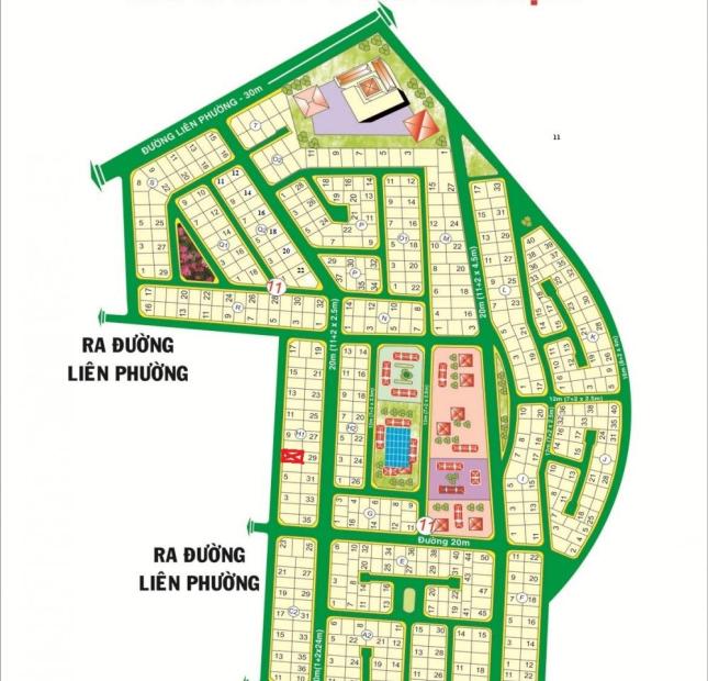 Cần bán đất dự án Phú Nhuận quận 9, sổ đỏ 