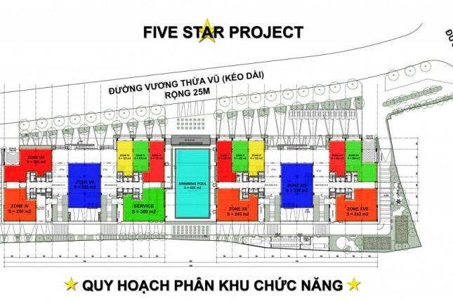 Cho thuê Five Star Kim Giang Thanh Xuân 2016. BQL: 097.179.1688
