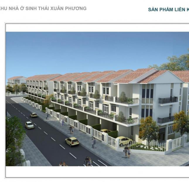Bán nhà biệt thự, liền kề tại dự án Xuân Phương Tasco diện tích 70m2, giá 40 triệu/m2, 0934550551