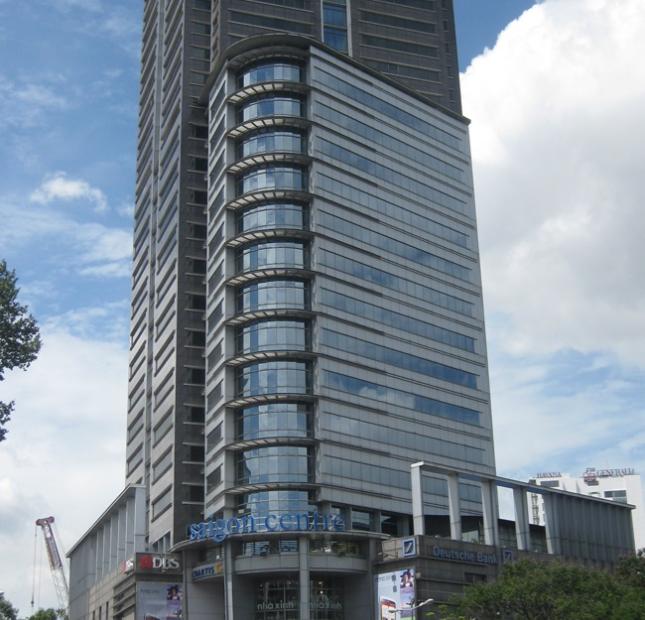 Cho thuê văn phòng tòa nhà sang trọng- Saigon Centre, Lê Lợi, 123m2-300m2-800 nghìn/m2/tháng