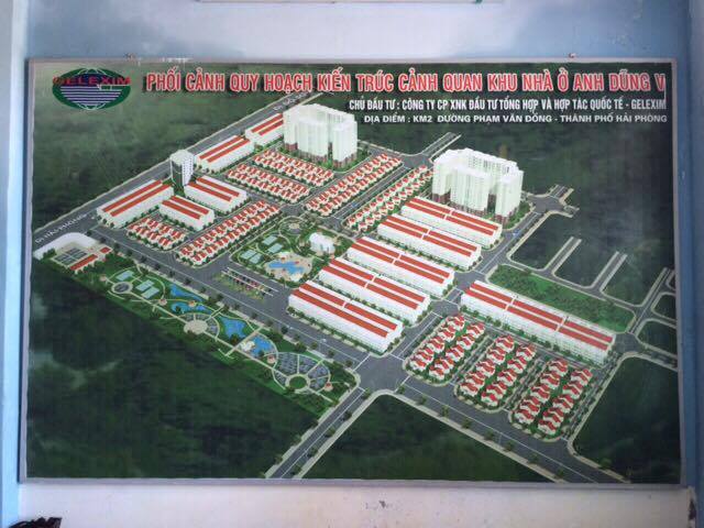 Bán đất phường Anh Dũng, Dương Kinh, giá 5,5 triệu/m2 đã có sổ đỏ