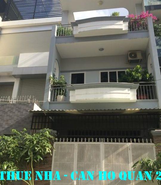 Cho thuê nhà mặt phố phường Thảo Điền, DT 4x20m, trệt, 1 lầu, 1PN, giá 18tr/tháng. LH 0909246874
