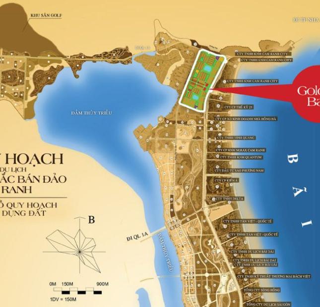 Đất nền biệt thự biển Bãi Dài Cam Ranh gần sân bay, CK khủng - LH: 0938 193 126