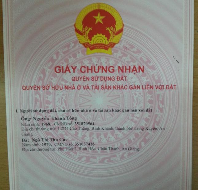 Nền đất ở đô thị, giấy hồng, chính chủ