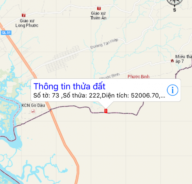 Bán đất Phước Bình, Long Thành, Đồng Nai làm dự án, 0937012728