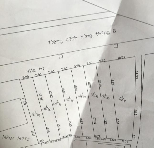 Bán kho đường Cách Mạng Tháng 8 bán kho ngay ngã 3 Cách Mạng Tháng 8 và Nguyễn Phước Tần