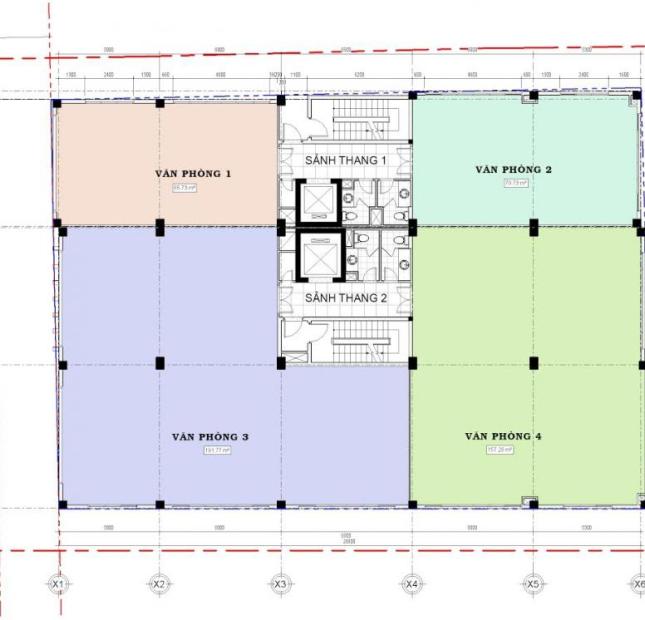 Cho thuê văn phòng tòa nhà siêu đẹp, mới xây tại D1 dt từ 60m2 - 500m2, giá ưu đãi 229.7nghìn/m2/th