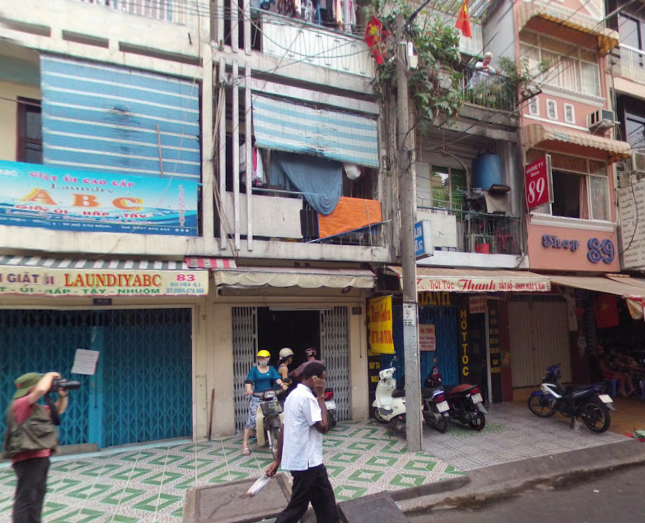 Nhà mặt tiền đường Nguyễn Văn Cừ, Phường Cầu Kho, Quận 5 (ngang 5m, trống suốt)