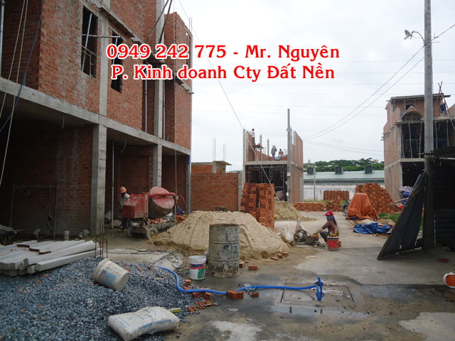 Đất đường Vườn Lài giá 23Tr/m2, P.An Phú Đông, Quận 12. Đã có GPXD, nhiều nhà đang xây, có hình