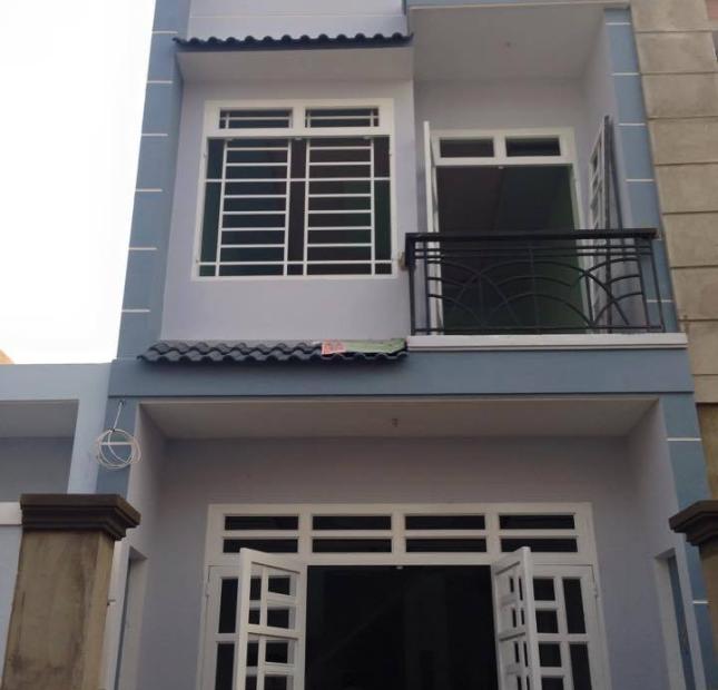Nhà mới kiên cố 1 lầu ngay Nguyễn Thị Tú 572 triệu, 2PN, đường bê tông 6m